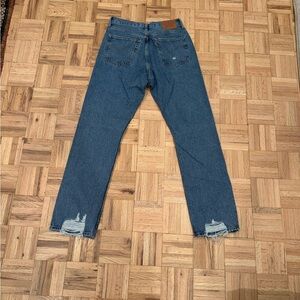 Levi's Women's Blue Straight Leg Jeans